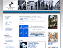 Tablet Screenshot of conservatoriocomo.it